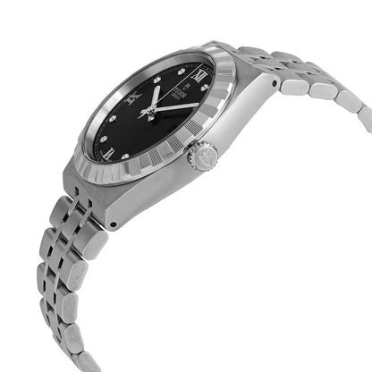 Tudor Royal Automatic Diamond Black Dial Unisex Watch