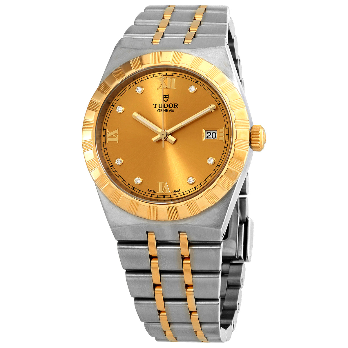 Tudor Royal Automatic Diamond Champagne Dial Unisex Watch
