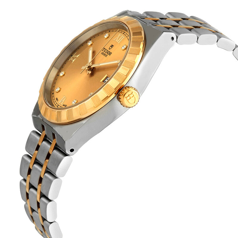Tudor Royal Automatic Diamond Champagne Dial Unisex Watch