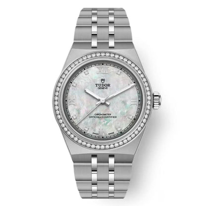 Tudor Royal Automatic Diamond Mother Of Pearl Dial Women's Watch
