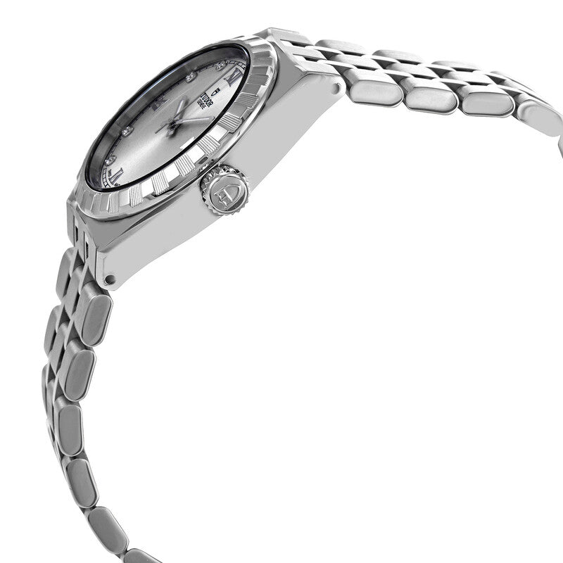Tudor Royal Automatic Diamond Silver Dial 28 Mm Watch