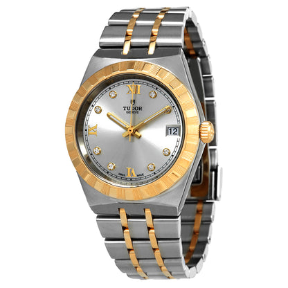 Tudor Royal Automatic Diamond Silver Dial Women's Watch