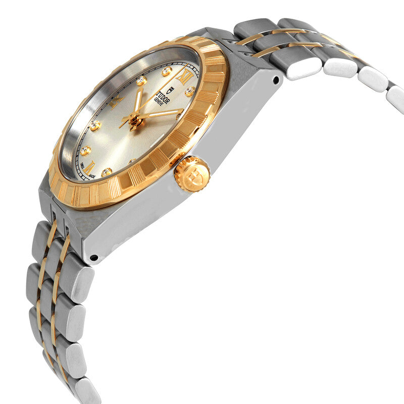 Tudor Royal Automatic Diamond Silver Dial Women's Watch