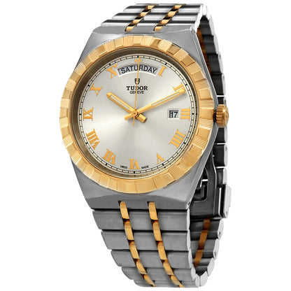 Tudor Royal Automatic Silver Dial Mens 41 Mm Watch