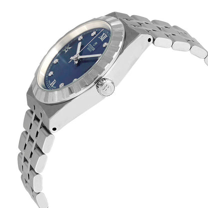 Tudor Royal Diamond Blue Sunray Dial Women's Watch