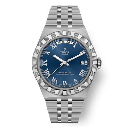 Tudor Royal Hand Wind Blue Dial Unisex Watch