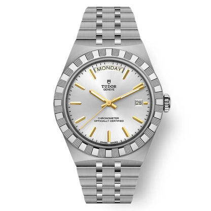 Tudor Royal Hand Wind Silver Dial Unisex Watch