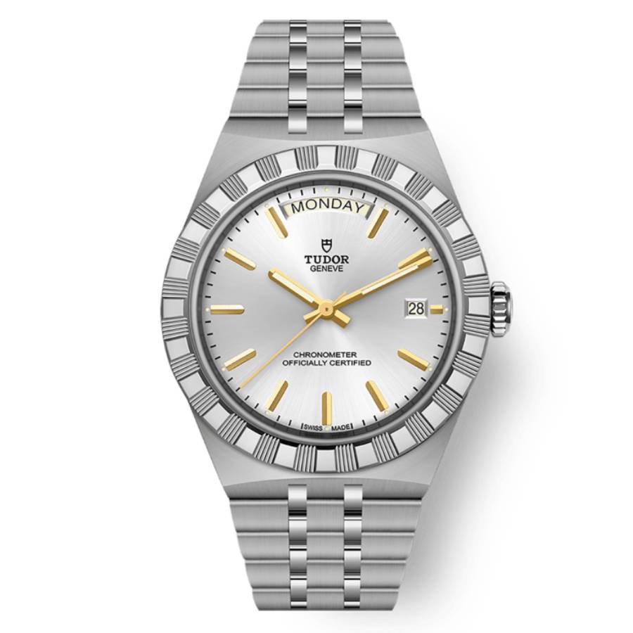 Tudor Royal Hand Wind Silver Dial Unisex Watch