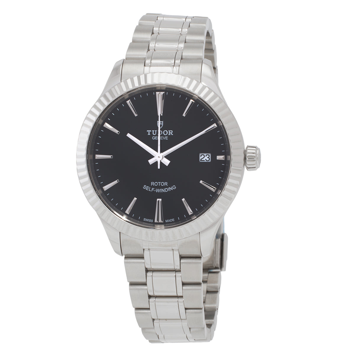 Tudor Style Automatic Black Dial Unisex Watch