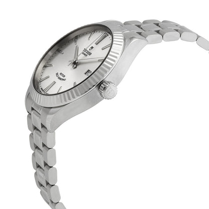 Tudor Style Automatic Silver Dial Mens Watch