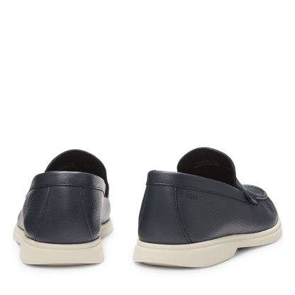  Tumbled Moccasins Dark Blue 402