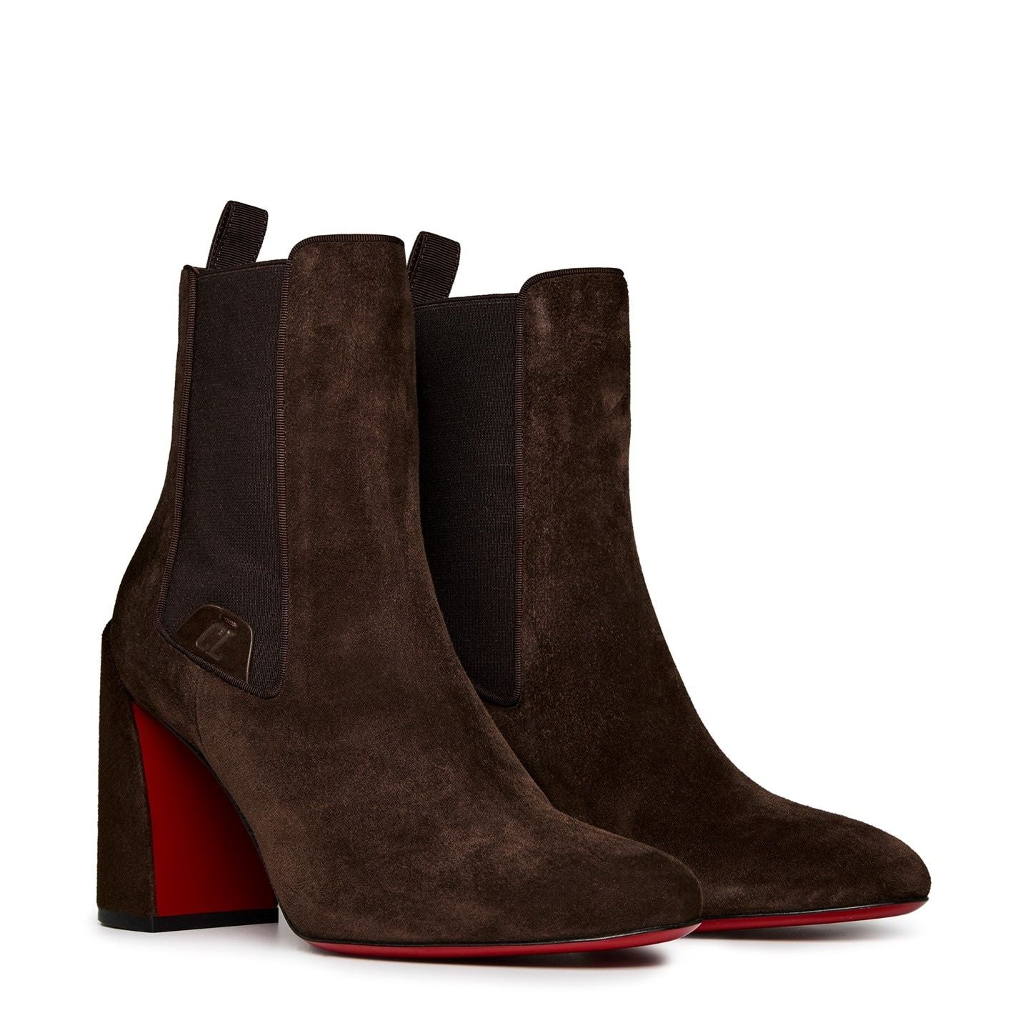  Turelastic Suede Ankle Boots Cosme