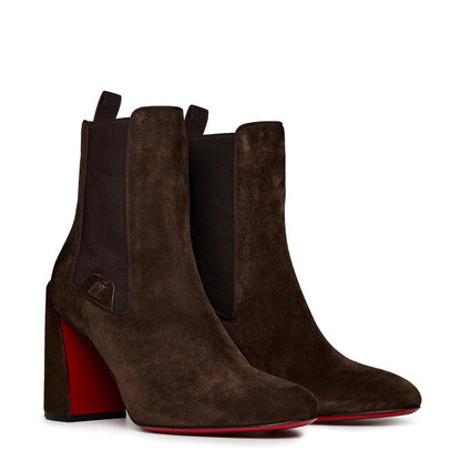  Turelastic Suede Ankle Boots Cosme