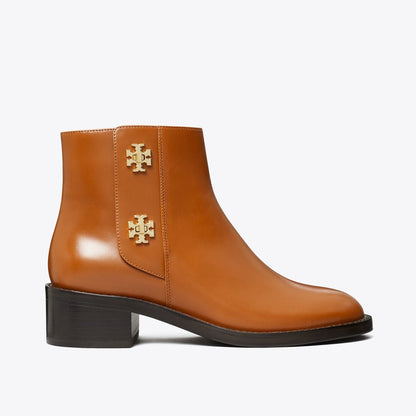 Tory Burch Turnlock Ankle Boot SIERRA COGNAC