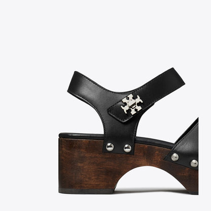Tory Burch Turnlock Clog PERFECT BLACK