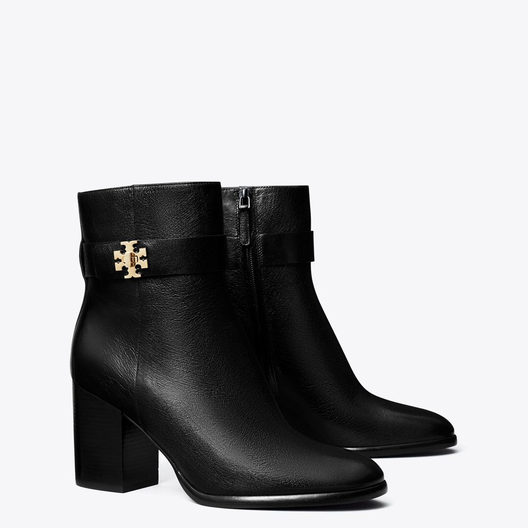 Tory Burch Turnlock Heeled Ankle Boot PERFECT BLACK