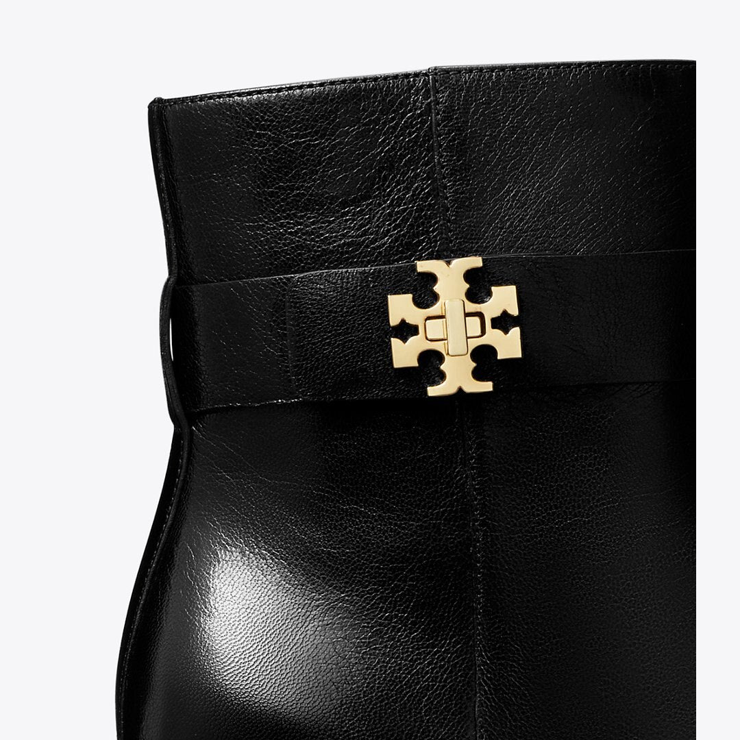Tory Burch Turnlock Heeled Ankle Boot PERFECT BLACK