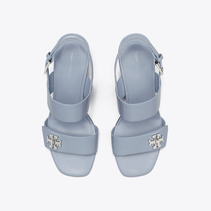 Tory Burch Turnlock Heeled Sandal VAPOR BLUE