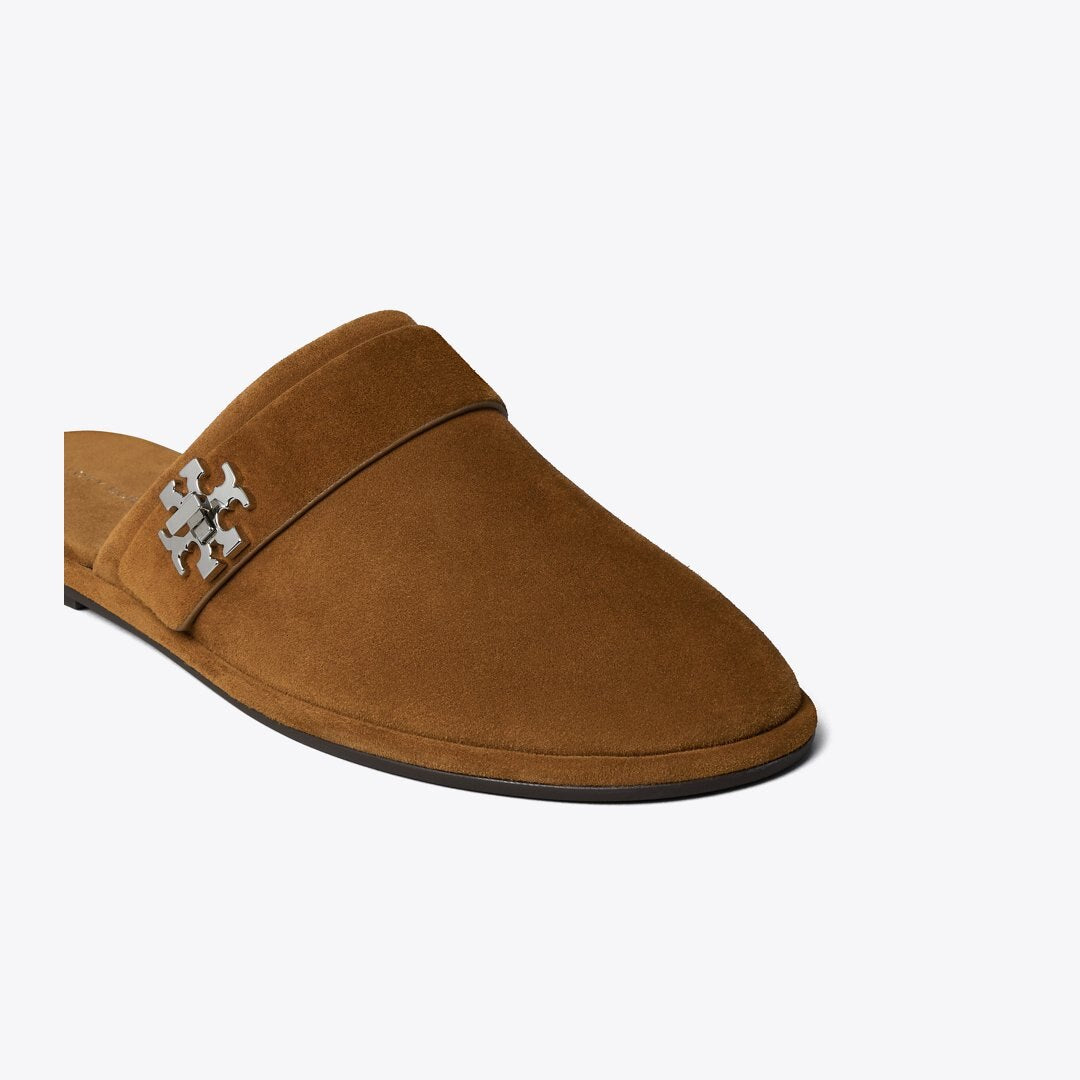 Tory Burch Turnlock Mule COGNAC BROWN