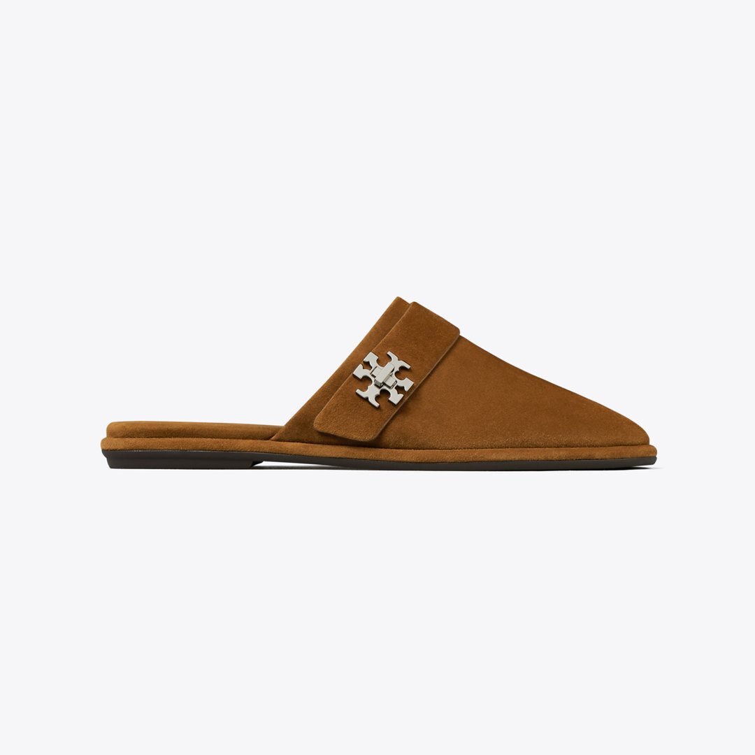 Tory Burch Turnlock Mule COGNAC BROWN