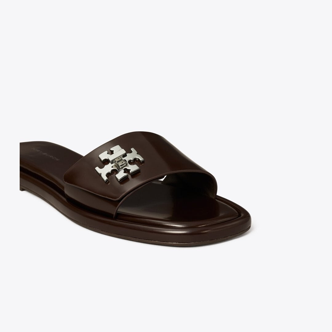 Tory Burch Turnlock Slide COCOA