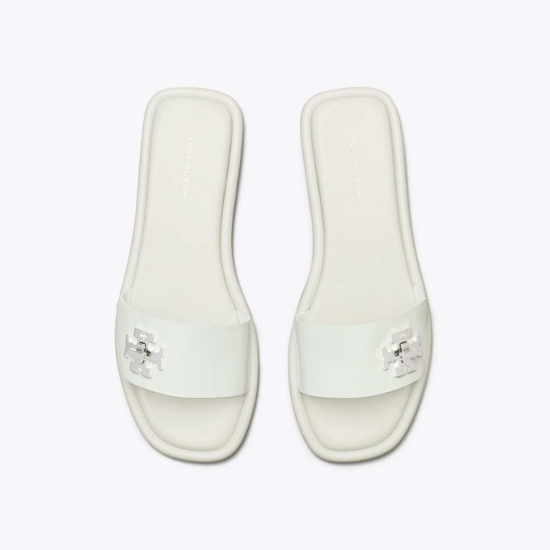 Tory Burch Turnlock Slide CLOUD