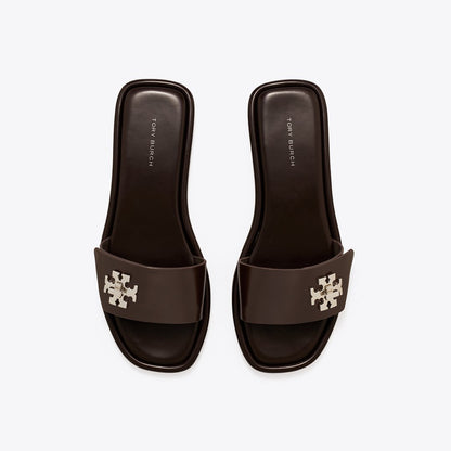 Tory Burch Turnlock Slide COCOA