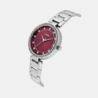 Timex Trendline Women Quartz Dial Analog Stainless Steel Watch Twel18732