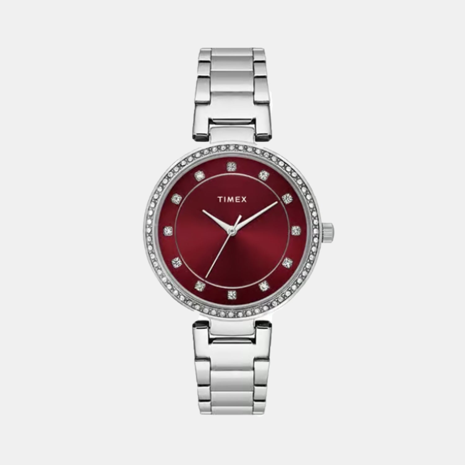 Timex Trendline Women Quartz Dial Analog Stainless Steel Watch Twel18732