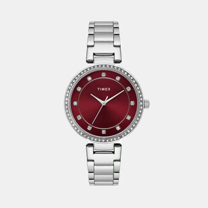 Timex Trendline Women Quartz Dial Analog Stainless Steel Watch Twel18732