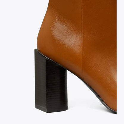 Tory Burch Twisted Knee-High Boot SIERRA COGNAC