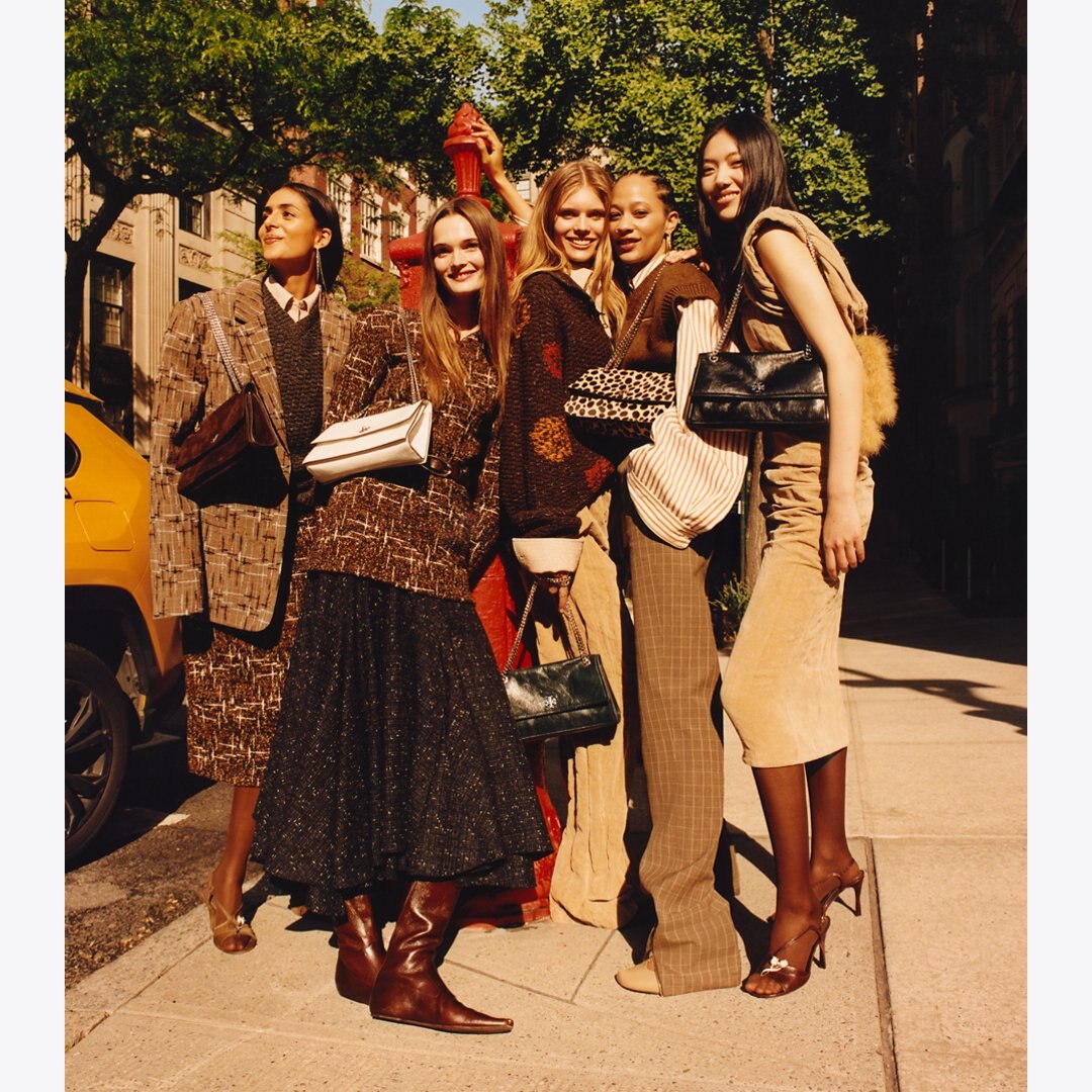 Tory Burch Twisted Riding Boot BARK BROWN