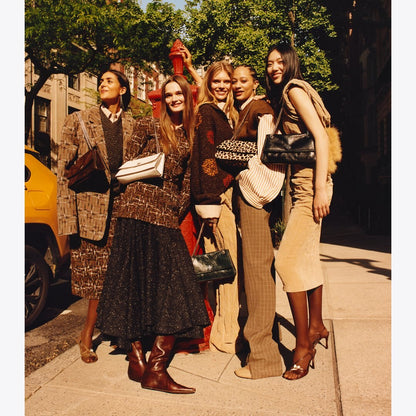 Tory Burch Twisted Riding Boot BARK BROWN