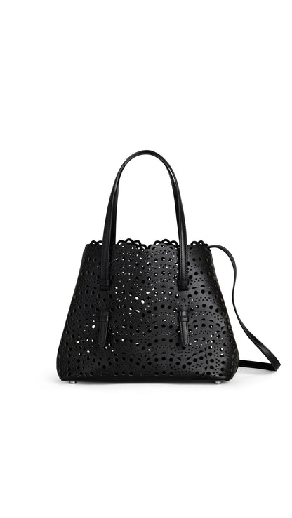 Alaïa Mina 25 Bag In Perforated Vienne Calfskin