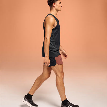 On 5" Lightweight Shorts Auburn | Black
