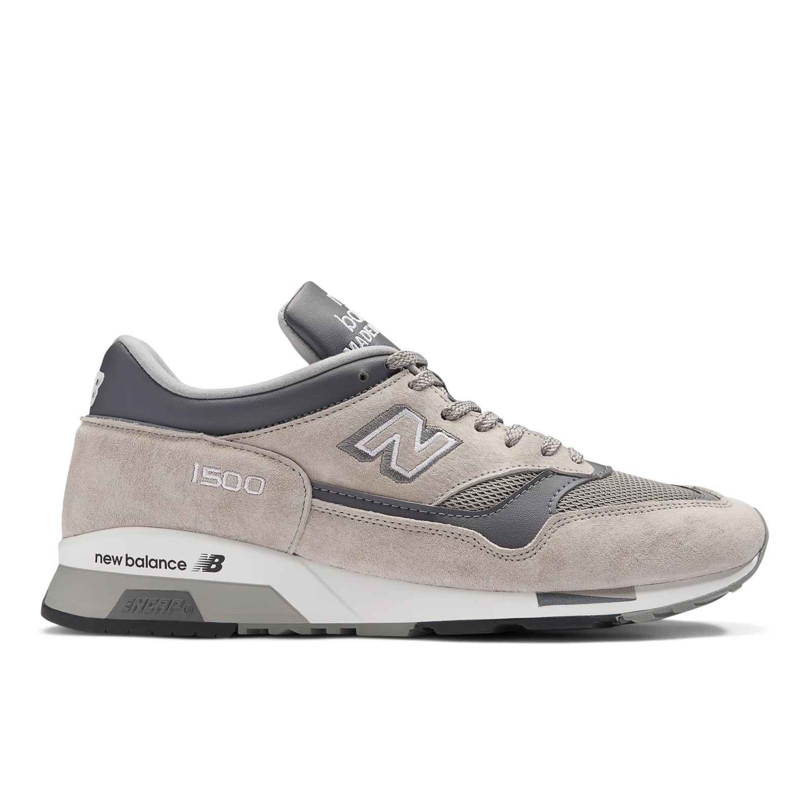 New Balance Made In Uk 1500 Grey - White With Rock Ridge And Smoked Pearl Grey - White With Rock Ridge And Smoked Pearl