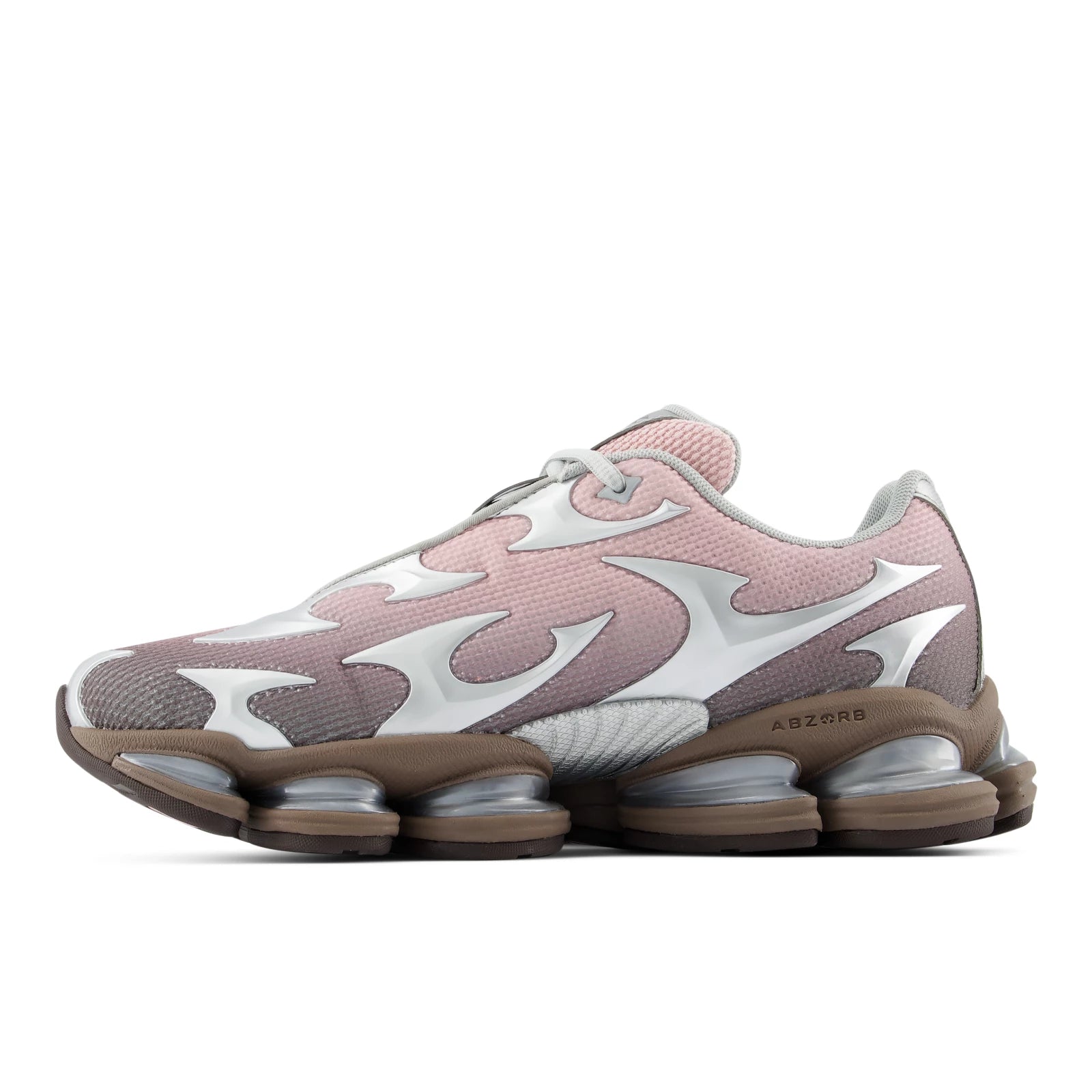 New Balance Abzorb 2000 Silver Metallic With Orb Pink And Cortado Silver Metallic With Orb Pink And Cortado