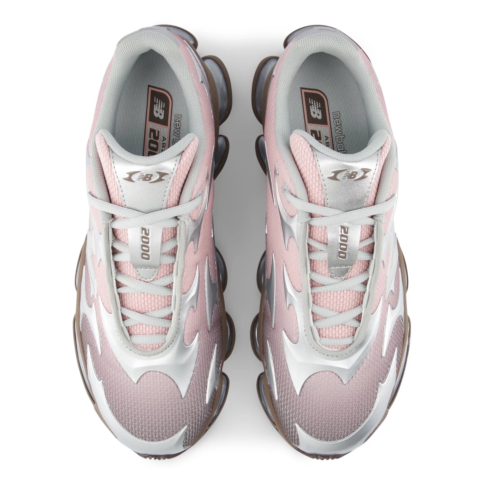 New Balance Abzorb 2000 Silver Metallic With Orb Pink And Cortado Silver Metallic With Orb Pink And Cortado
