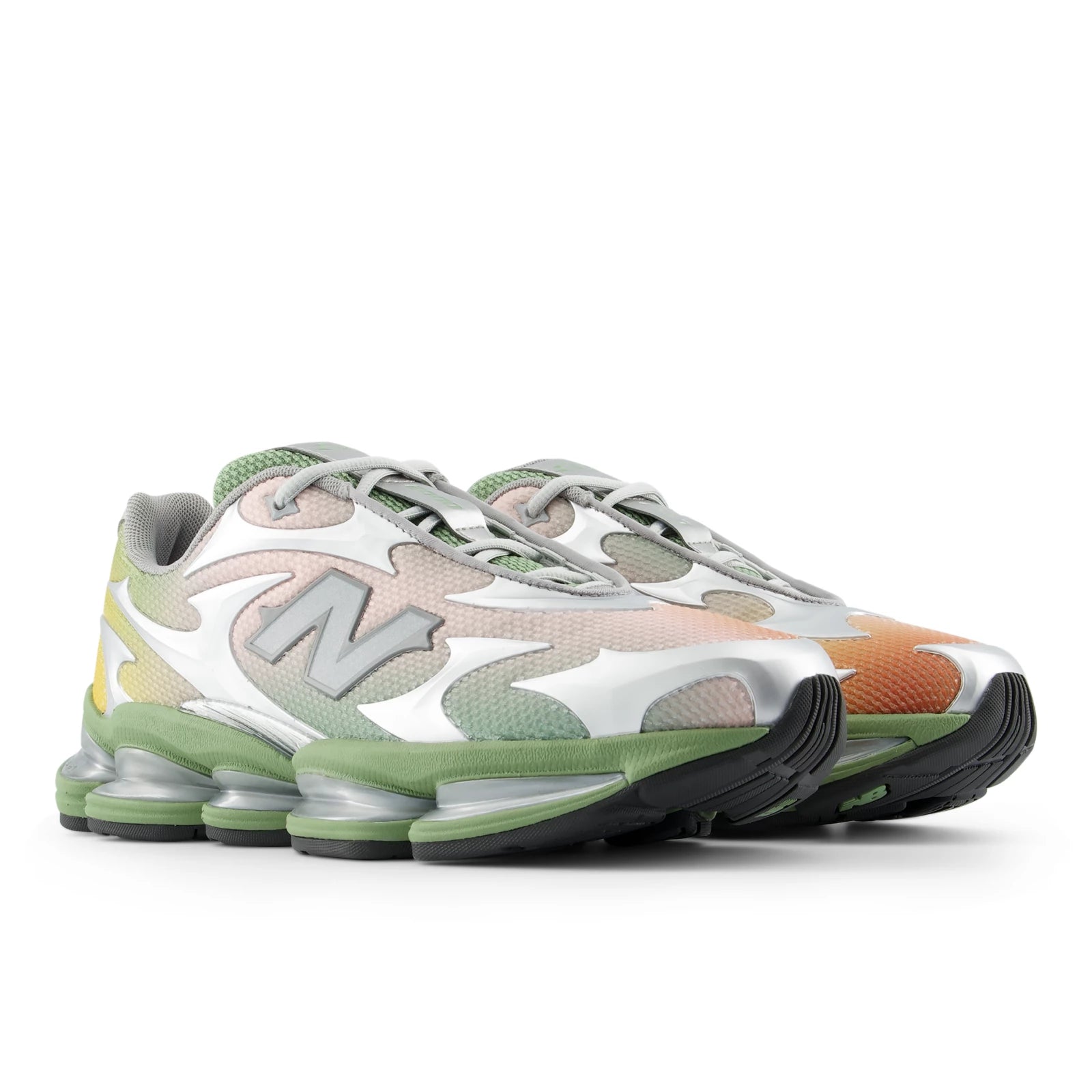 New Balance Abzorb 2000 Silver Metallic With Oregano And Pink Sand Silver Metallic With Oregano And Pink Sand