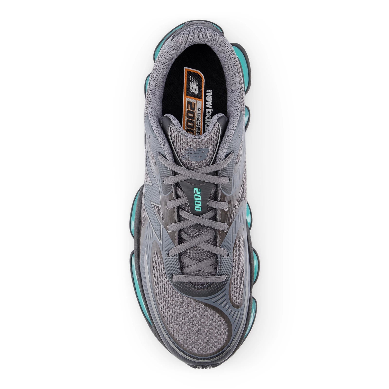 New Balance Abzorb 2000 Castlerock With Dark Silver Metallic And Faded Black Castlerock With Dark Silver Metallic And Faded Black