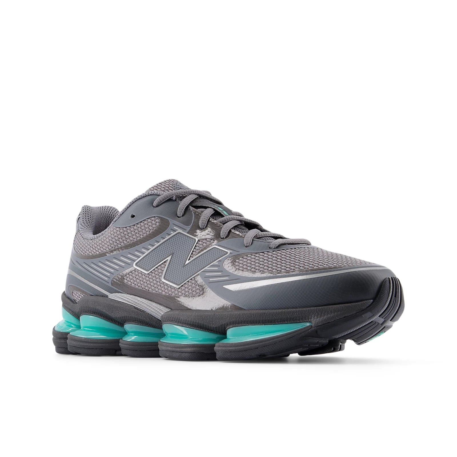 New Balance Abzorb 2000 Castlerock With Dark Silver Metallic And Faded Black Castlerock With Dark Silver Metallic And Faded Black