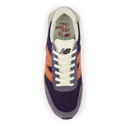 New Balance 370 Neptune Grey with Boysenberry