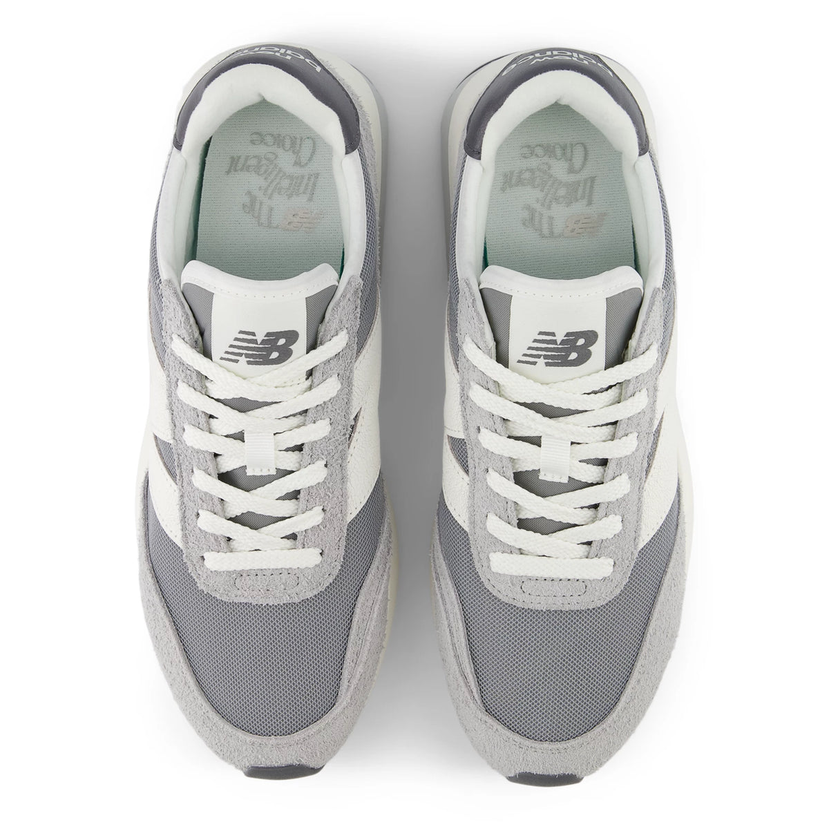 New Balance 370 Concrete with Sea Salt