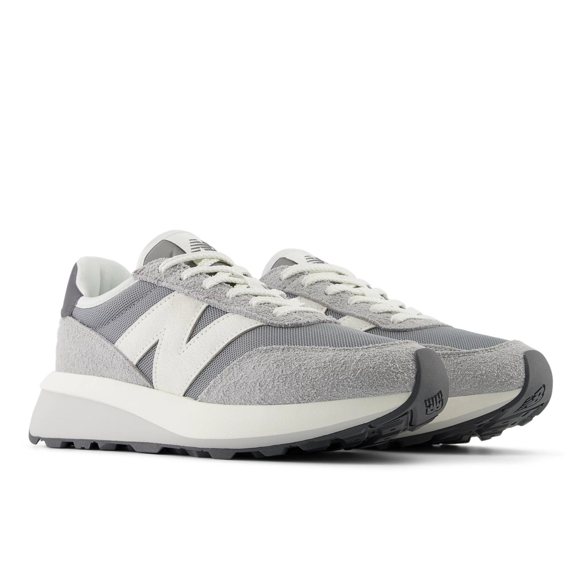 New Balance 370 Concrete with Sea Salt