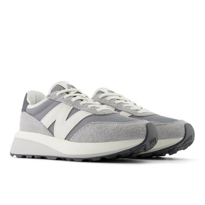 New Balance 370 Concrete with Sea Salt
