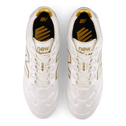 New Balance 442 Elite FG V3 First Edition Sea Salt Multi with Gold Metallic