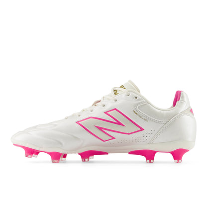 New Balance 442 Elite FG V3 Sea Salt with Pink Heat