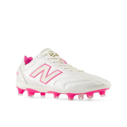 New Balance 442 Elite FG V3 Sea Salt with Pink Heat
