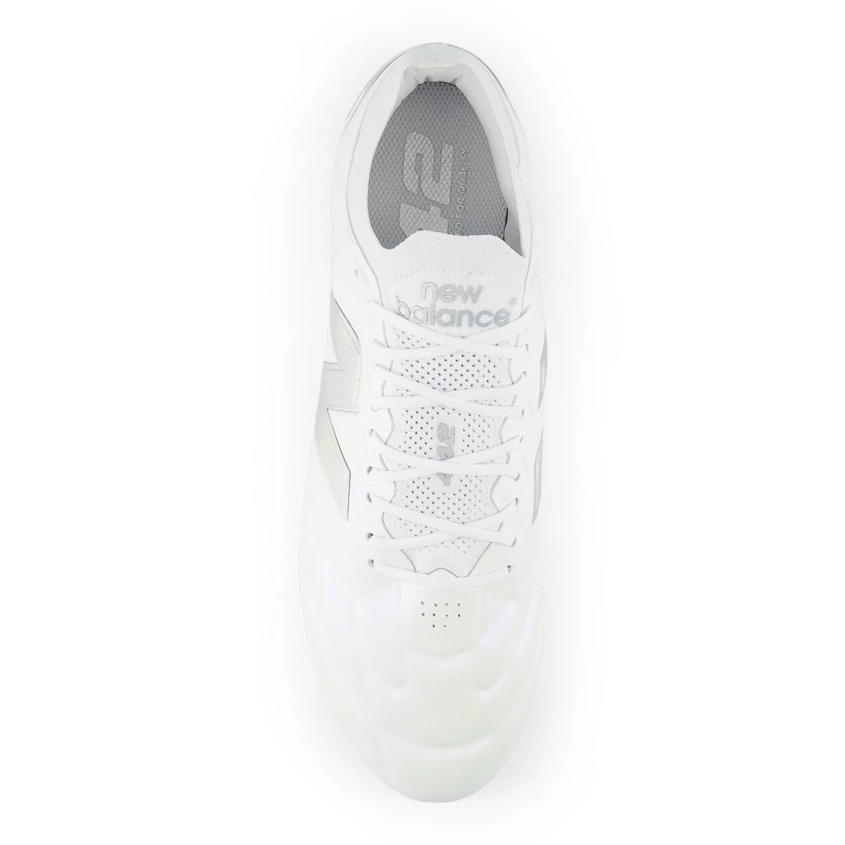 New Balance 442 Elite Knit FG V3 White with Grey Matter