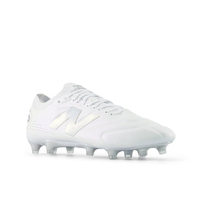 New Balance 442 Elite Knit FG V3 White with Grey Matter